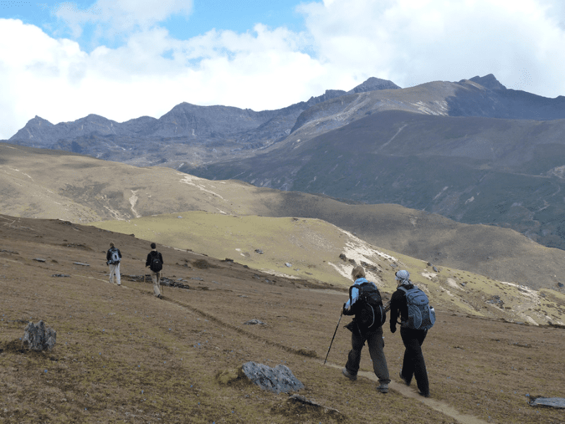 Sagala Trek in Bhutan