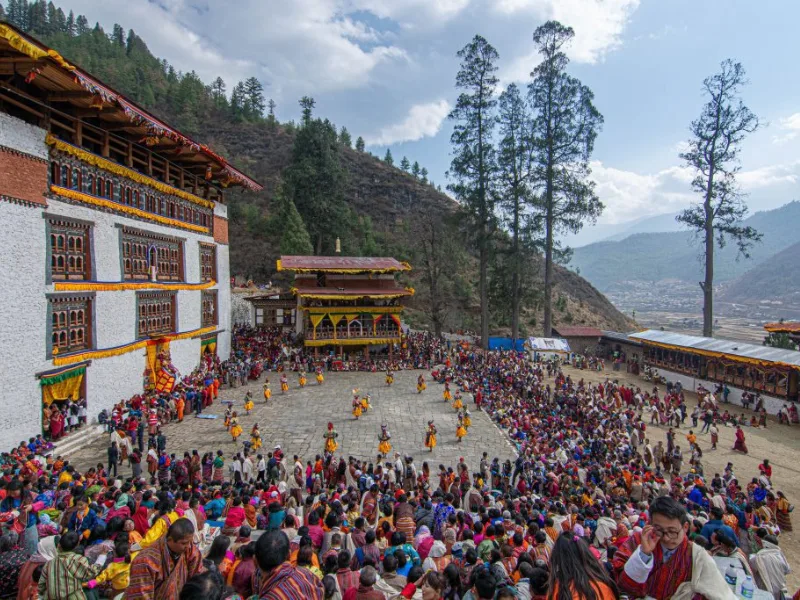 Bhutan paro Tshechu