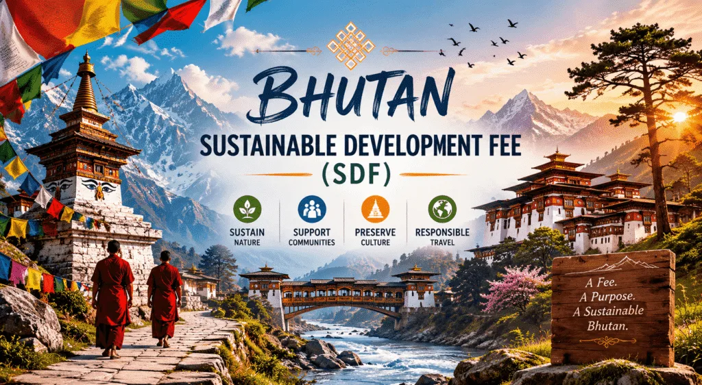 Bhutan Sustainable Development Fee (SDF) f