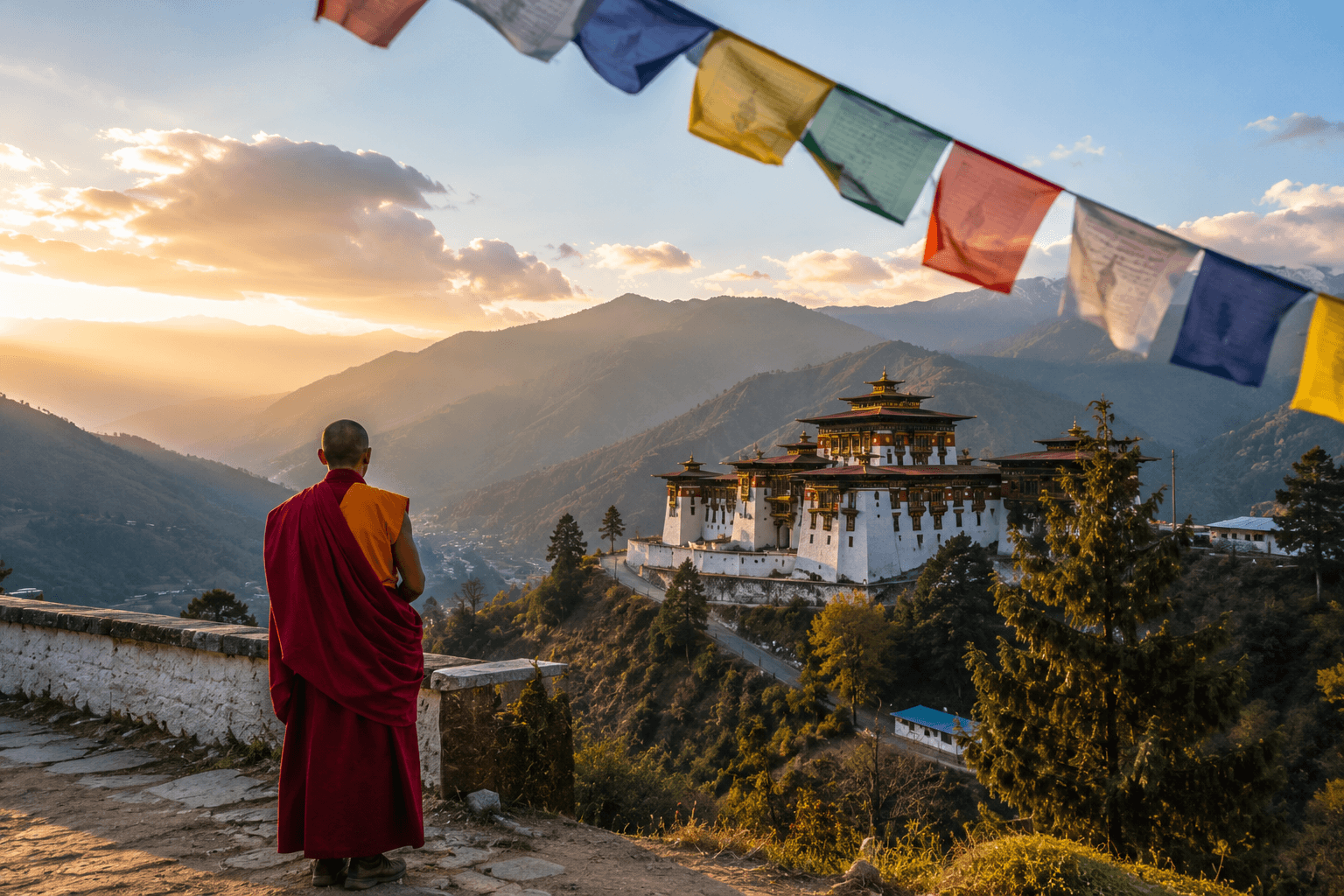 How to travel to bhutan