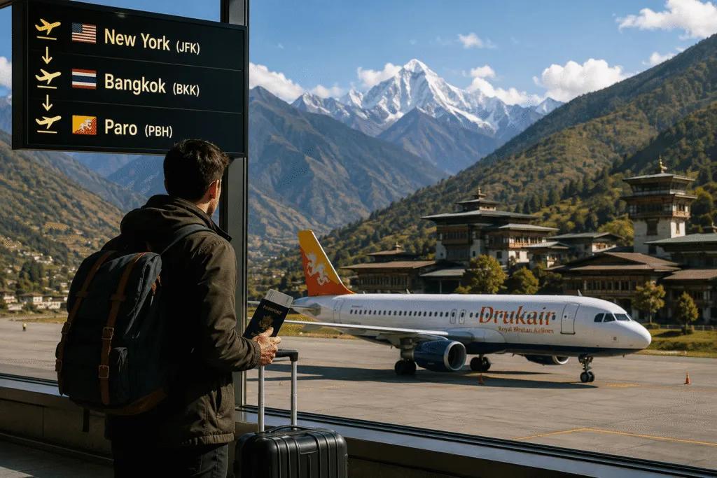 Can I Get to Bhutan from the US?